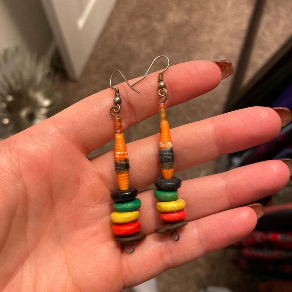 Vintage Bob Marley earrings 💙
